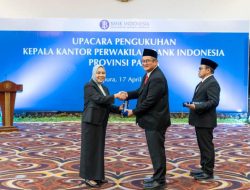 Pengukuhan Kepala Perwakilan Bank Indonesia Provinsi Papua: Memperkuat Sinergi dan Inovasi untuk Mendorong Pertumbuhan Ekonomi